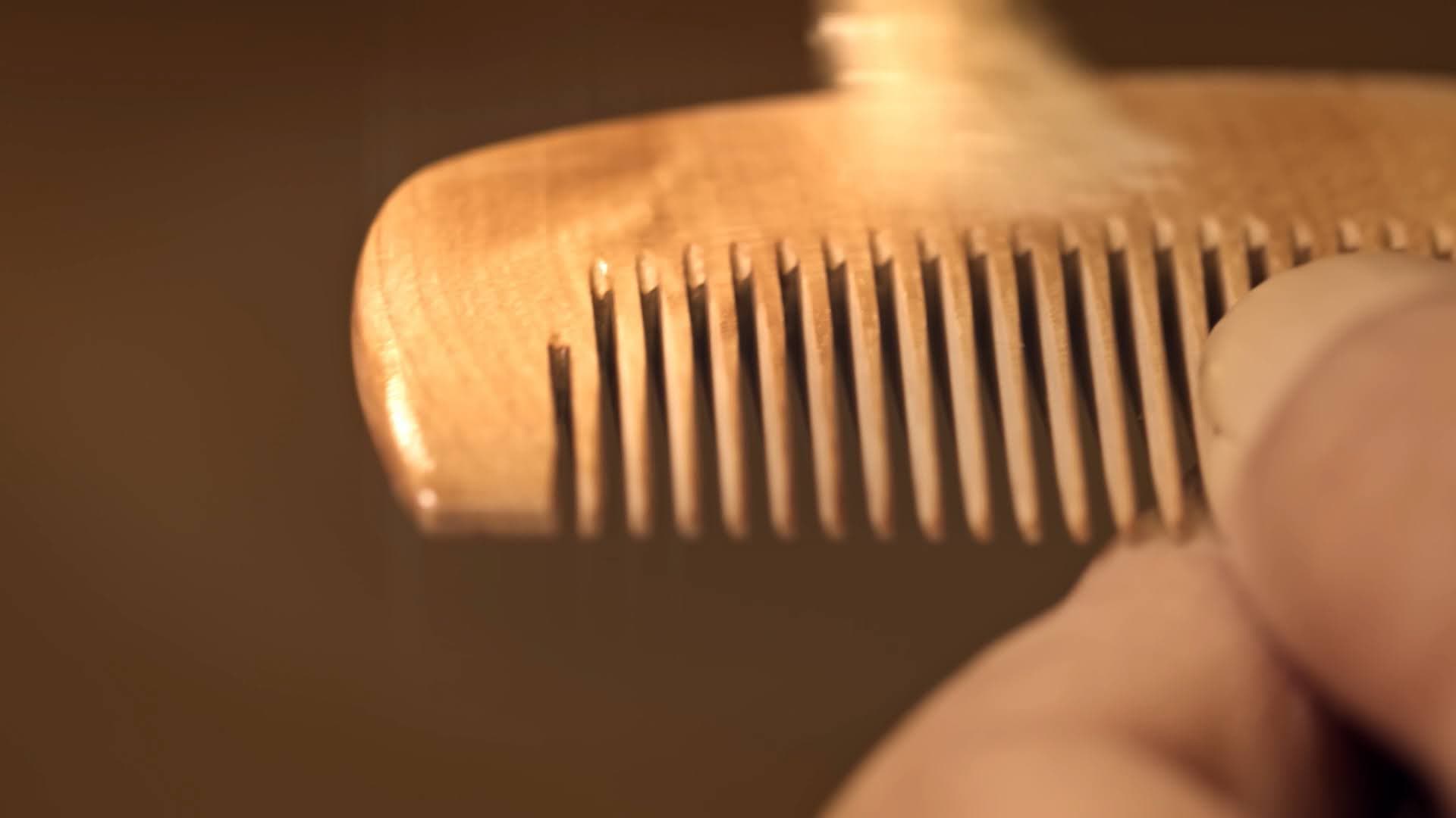 A hairbrush, a traditional craft of Nagano Prefecture