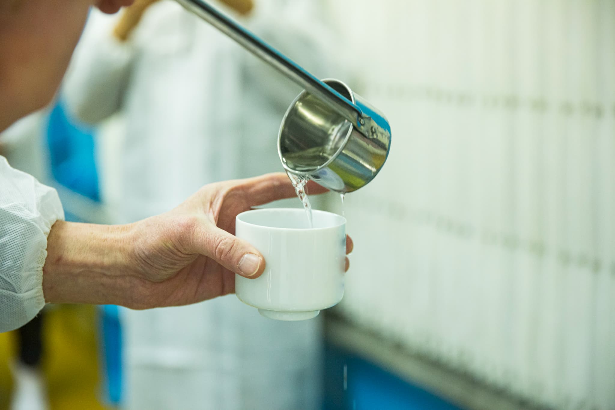 Japanese sake manufacturing process